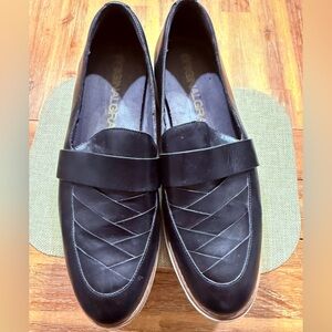 Cole Haan Women’s Black Leather Original Grand W15301 Slip On Loafers Size 8